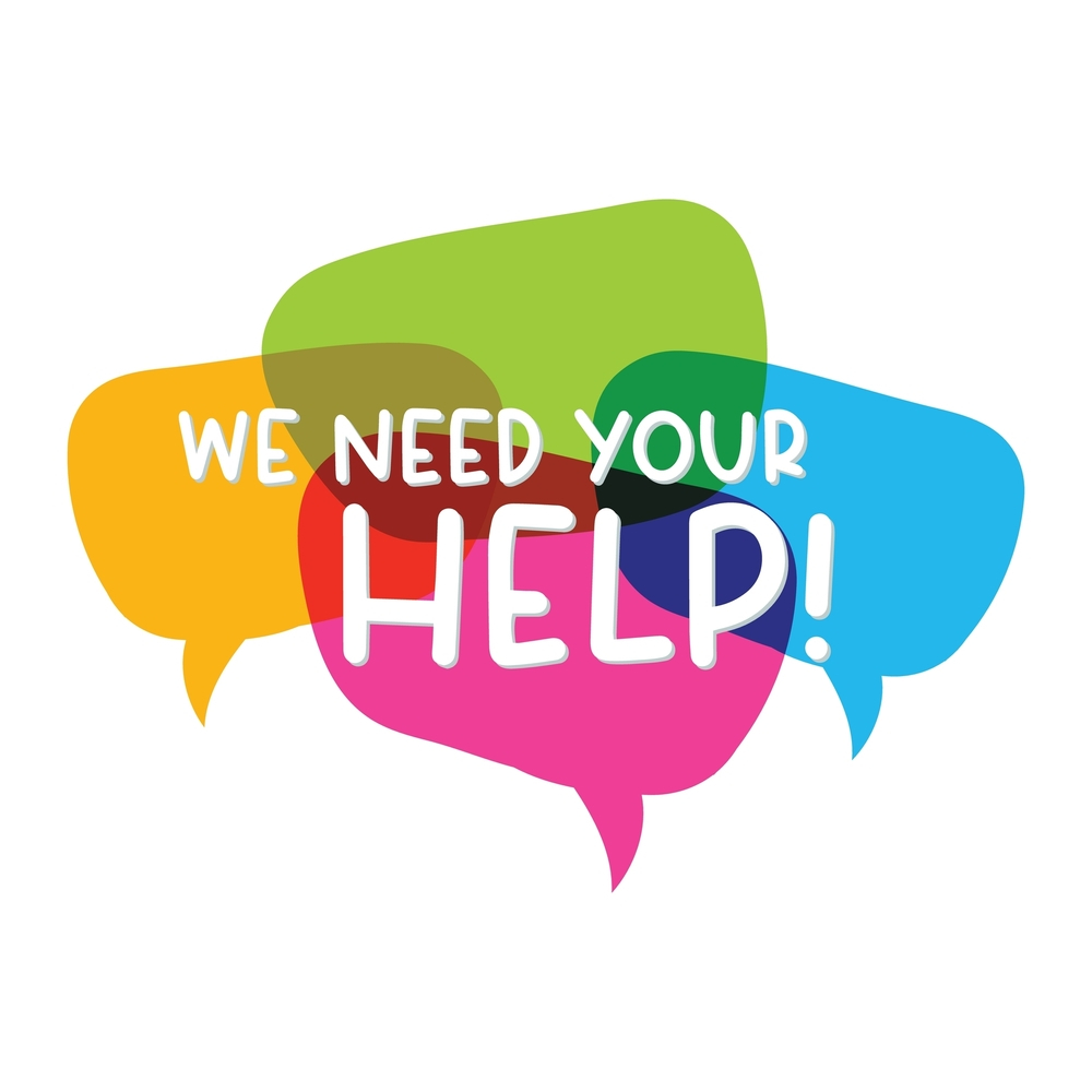 We need your help